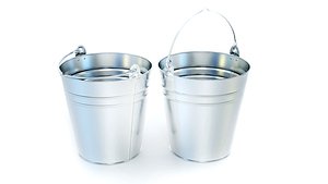 3D bucket container industrial