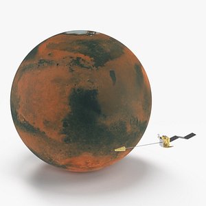 Satellite for Research Planet Mars