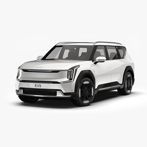 3D Kia EV9 2024