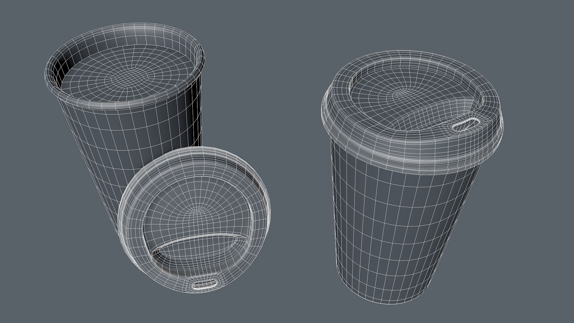 Coffee Paper Cup 3D Model - TurboSquid 1588260