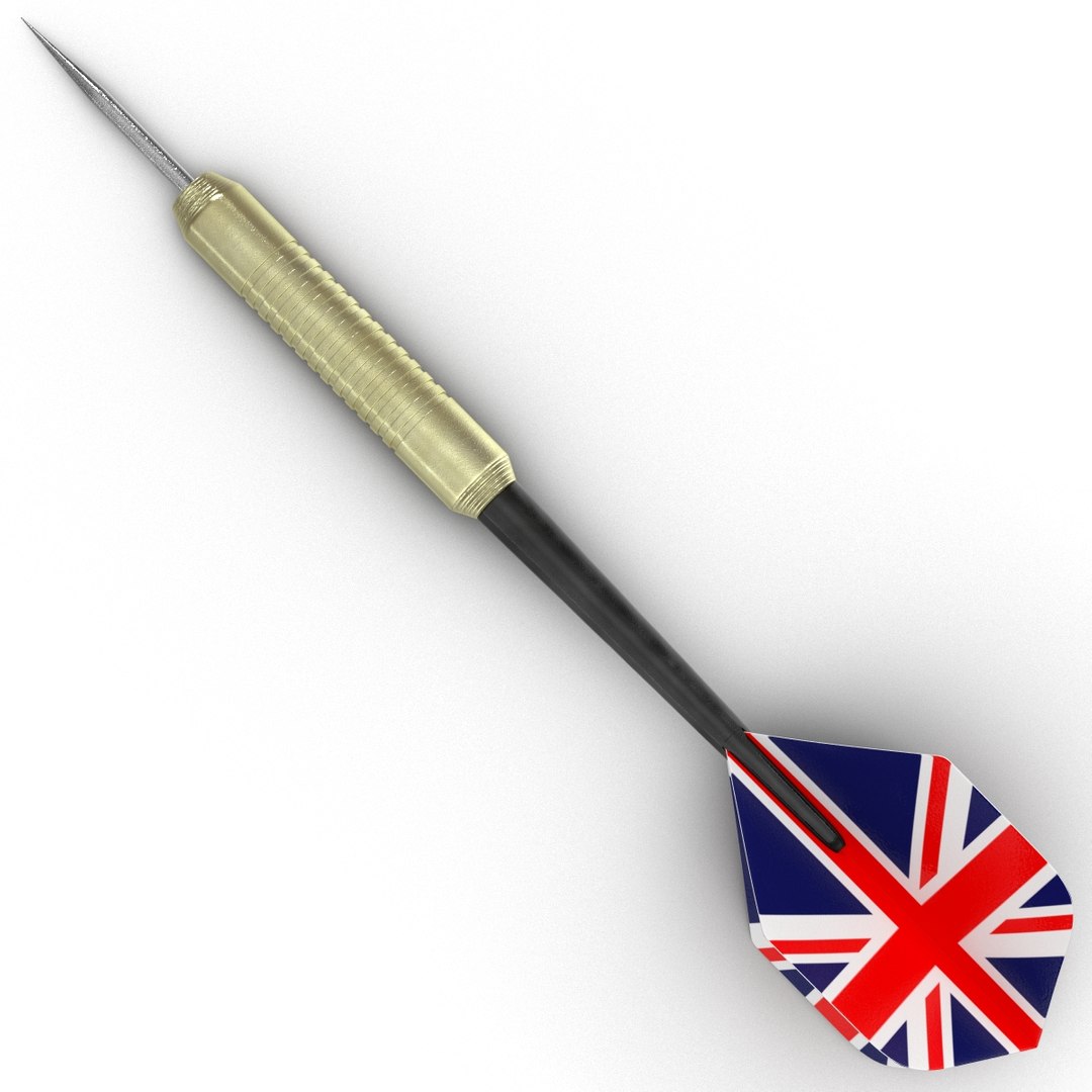 Dart Needle England Modeled 3d 3ds