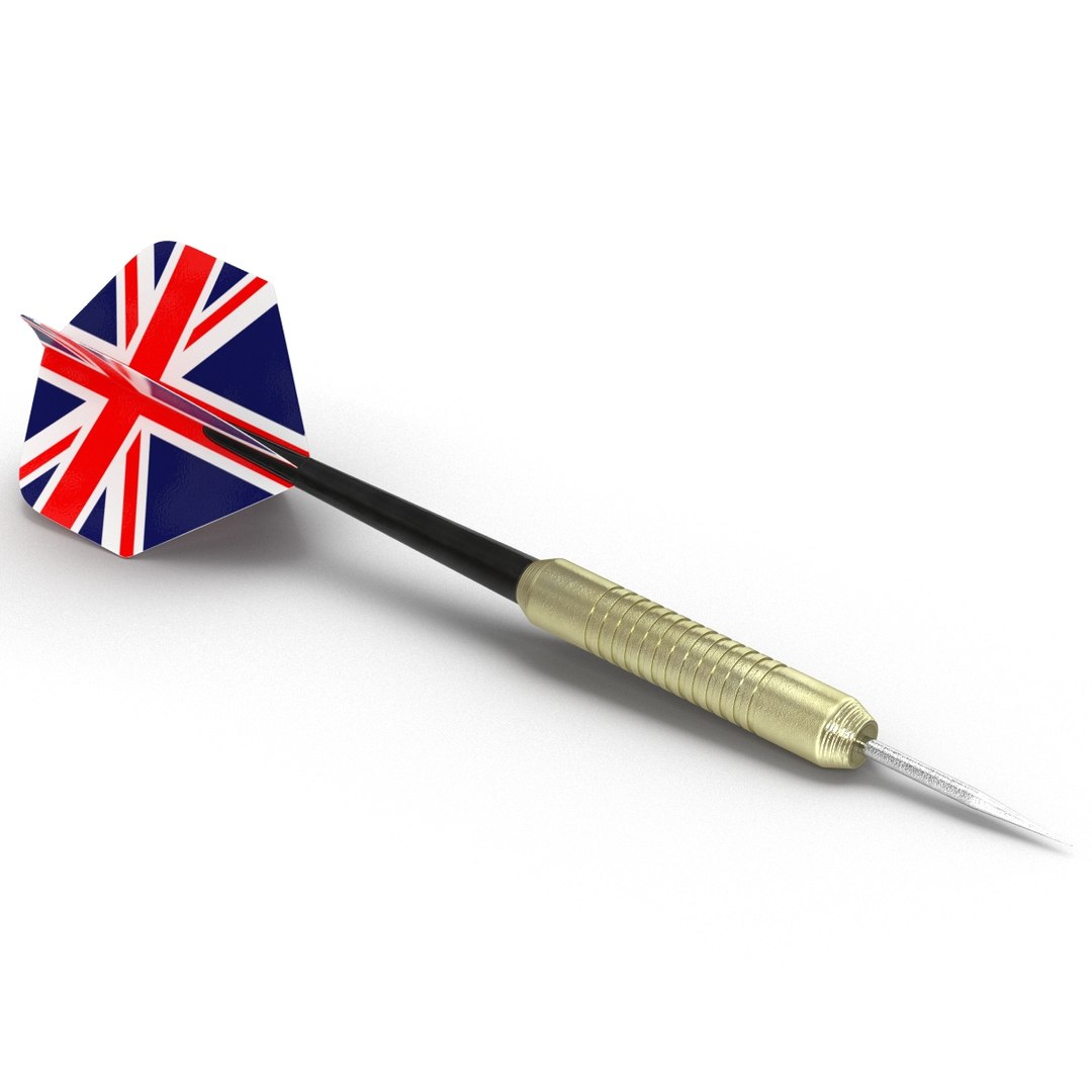 Dart Needle England Modeled 3d 3ds