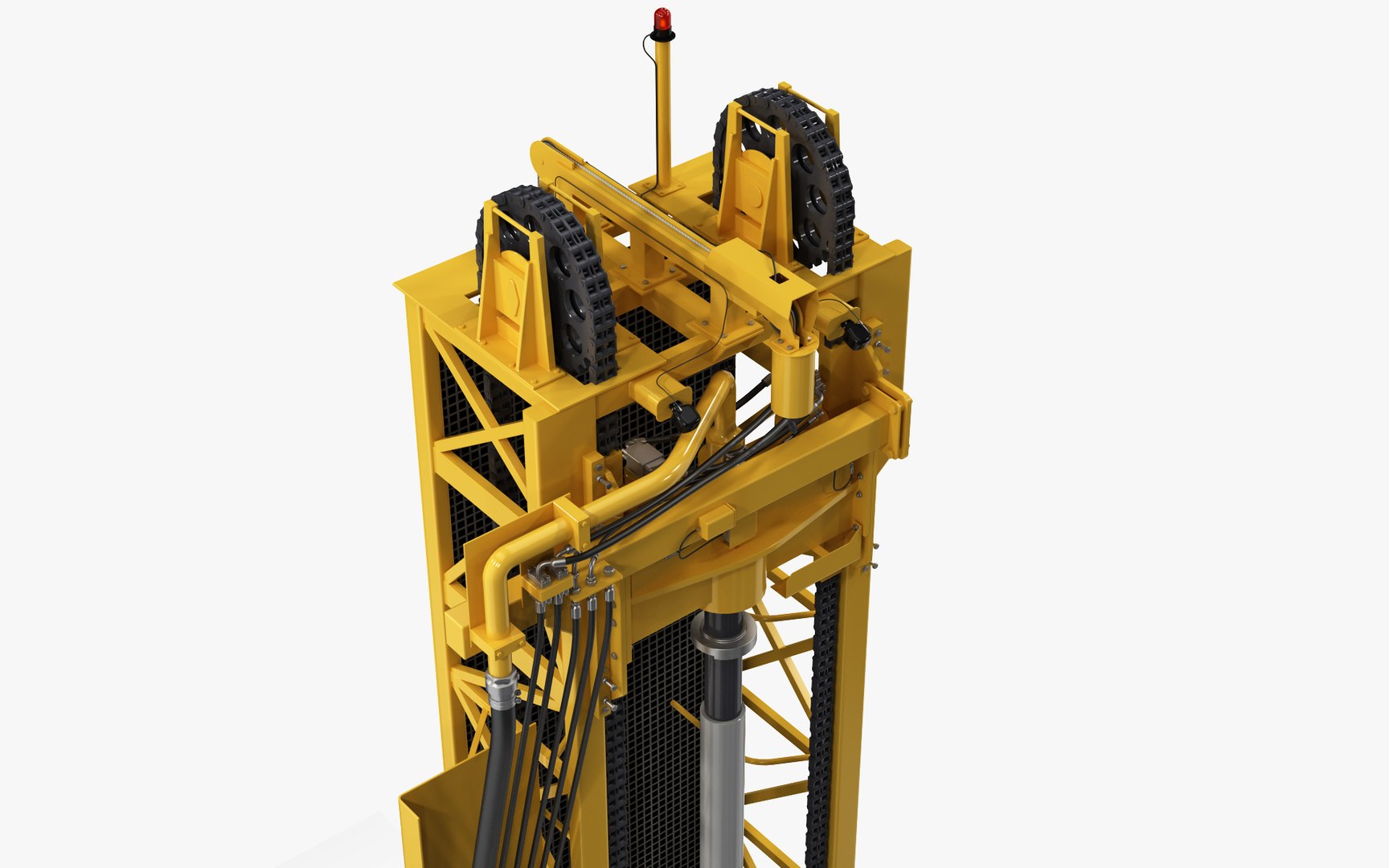 3D Rotary Blasthole Drill Rig Model - TurboSquid 2081794