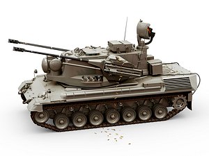 Gepard 1A2 3D model