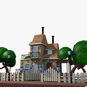 cartoon house 2