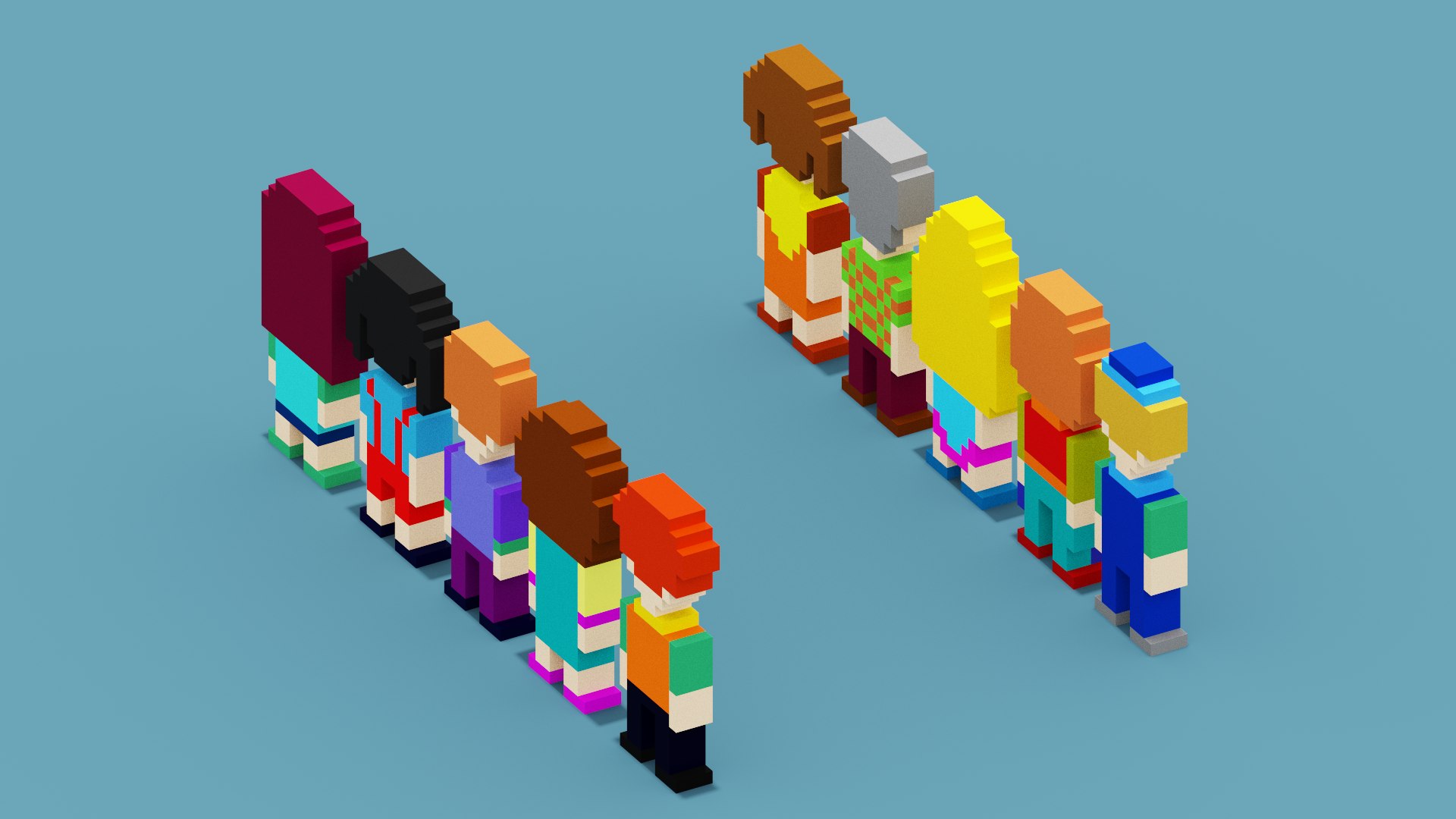 3D NFT Pixel Characters https://p.turbosquid.com/ts-thumb/3X/WZkSbo/JP/spin202302121418460009/png/1676204099/1920x1080/fit_q87/cfc7057d8634f3f1ed79461ae336cd20efbe6e27/spin202302121418460009.jpg