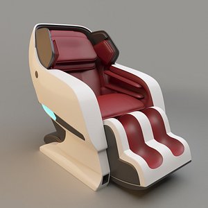 3d model of massage chair