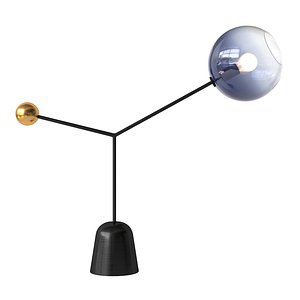 Modern Table Lamp Pirouette By Matteo Zorzenon 3D model