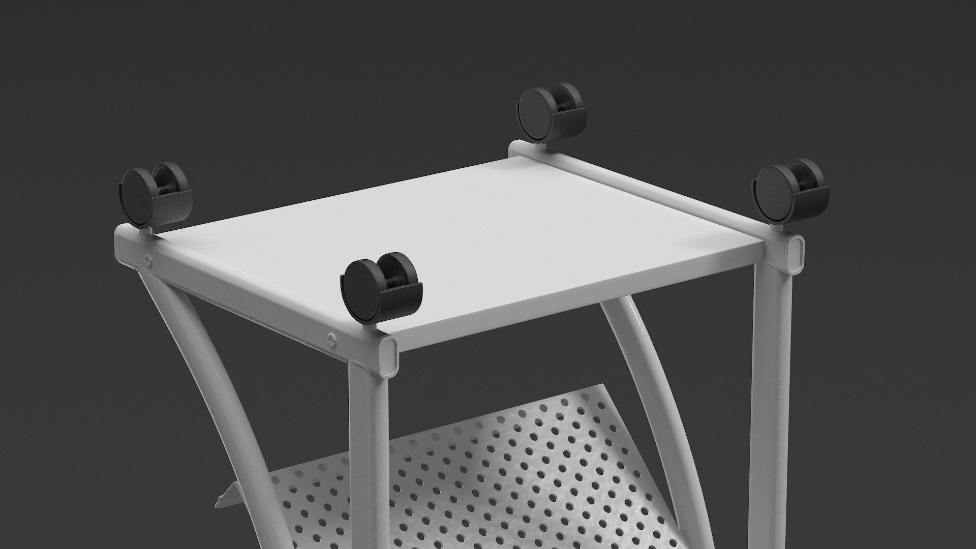 White Magazine Rack Mockup 3D Model - TurboSquid 2069303