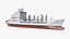 3D US Navy John Lewis Class Fleet Oiler Ship Grey