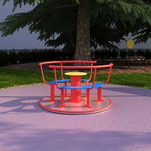 Playground carousel