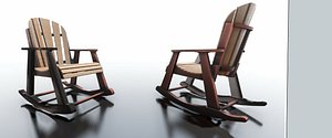 Rocking Chair 3 3D
