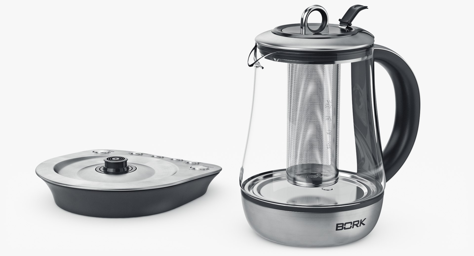 3d x electric kettle bork