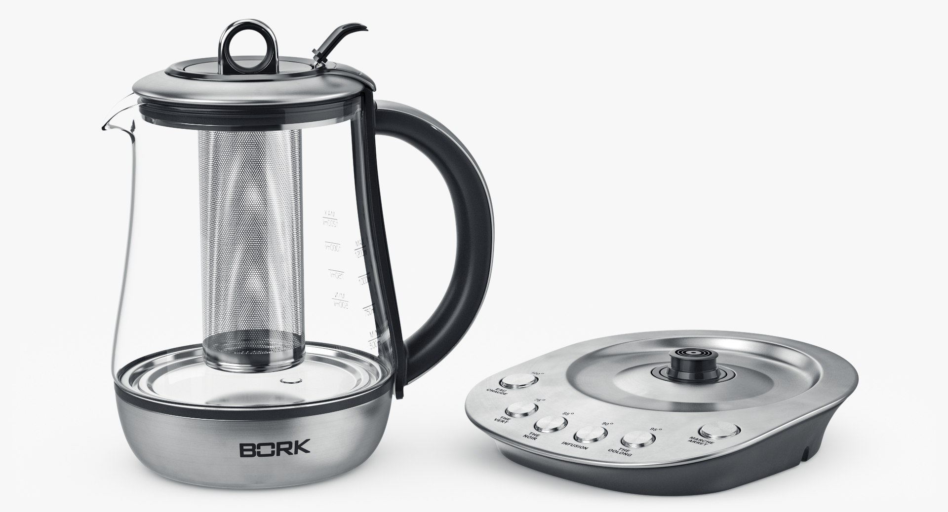 3d x electric kettle bork