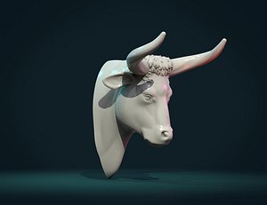 bull head 3D model