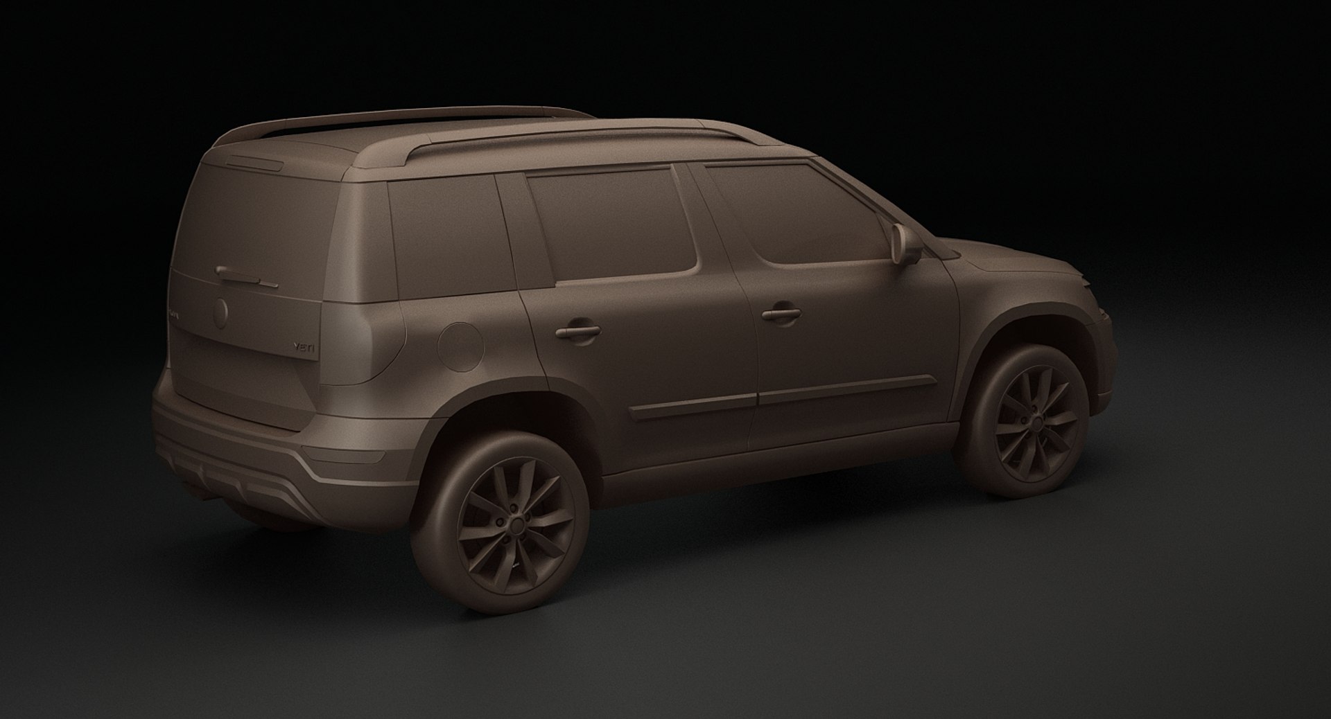 Skoda Yeti 3D Model - TurboSquid 1395257