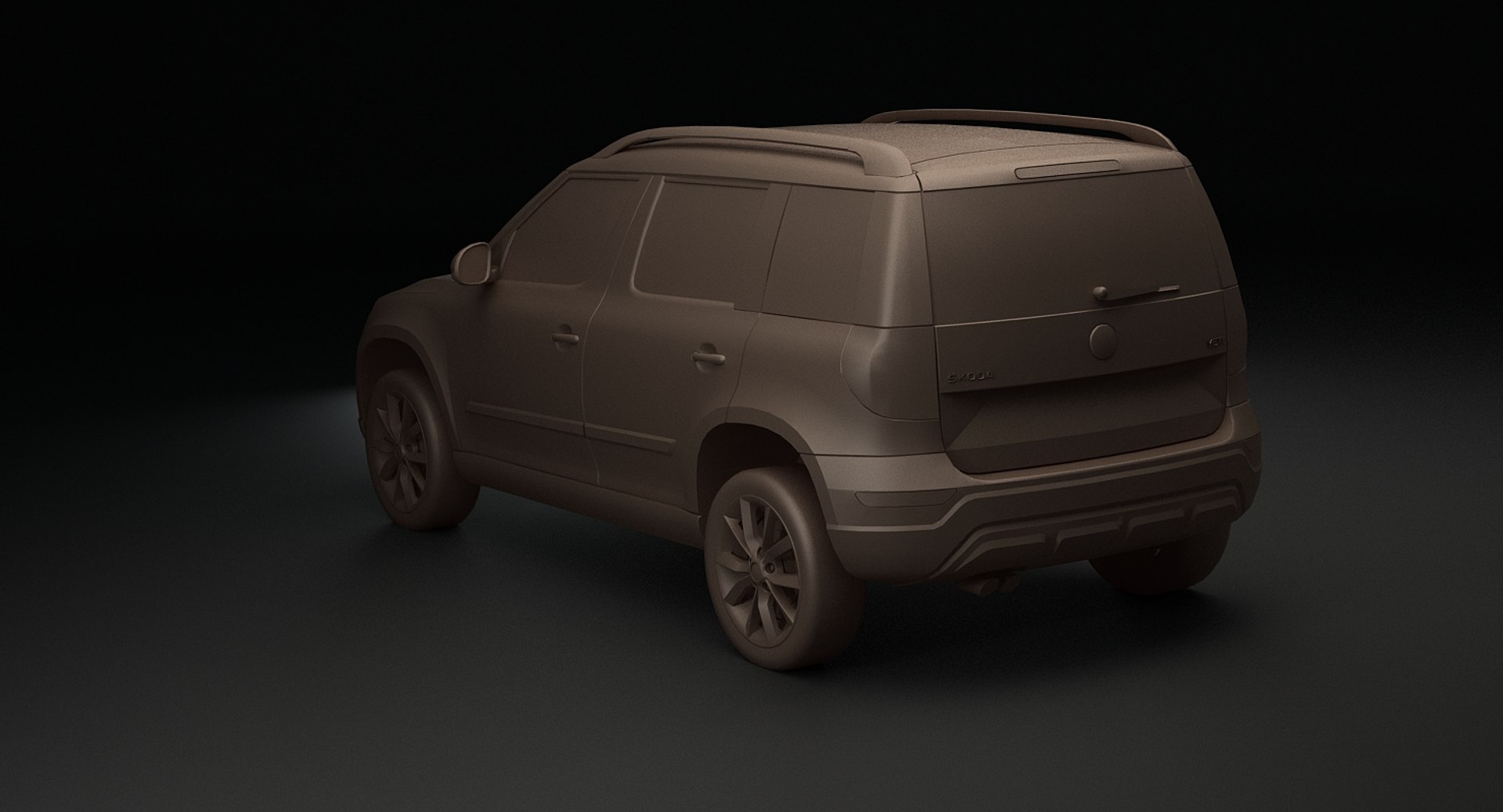 Skoda Yeti 3D Model - TurboSquid 1395257