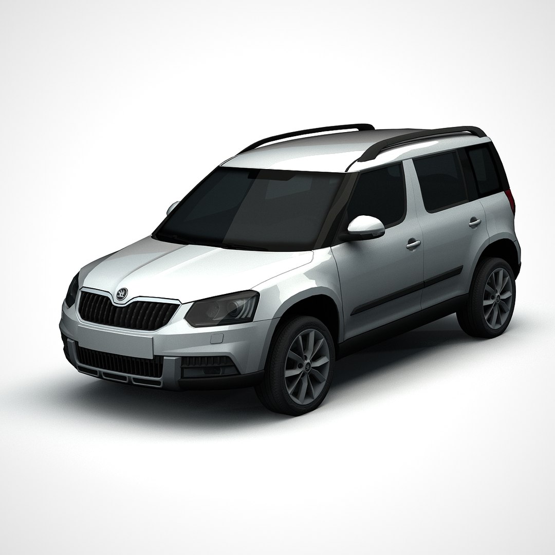 Skoda Yeti 3D Model - TurboSquid 1395257