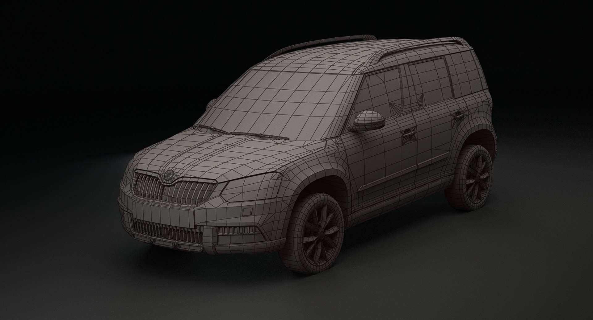 Skoda Yeti 3D Model - TurboSquid 1395257