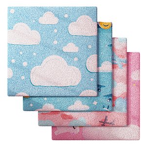 3D Kids Carpet Set 43 model
