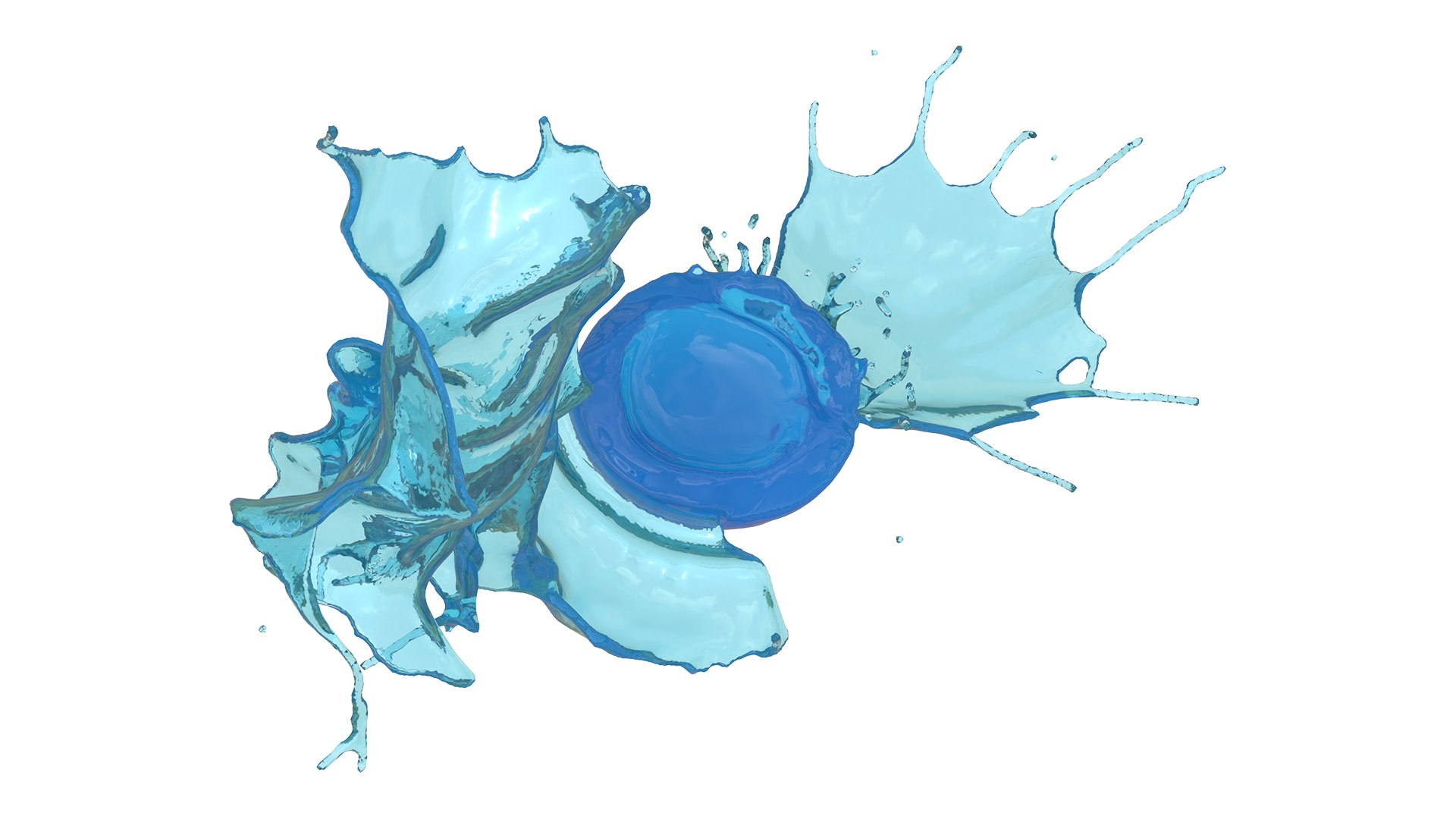 3D Model Splash Collection Pack 11 - TurboSquid 2369386