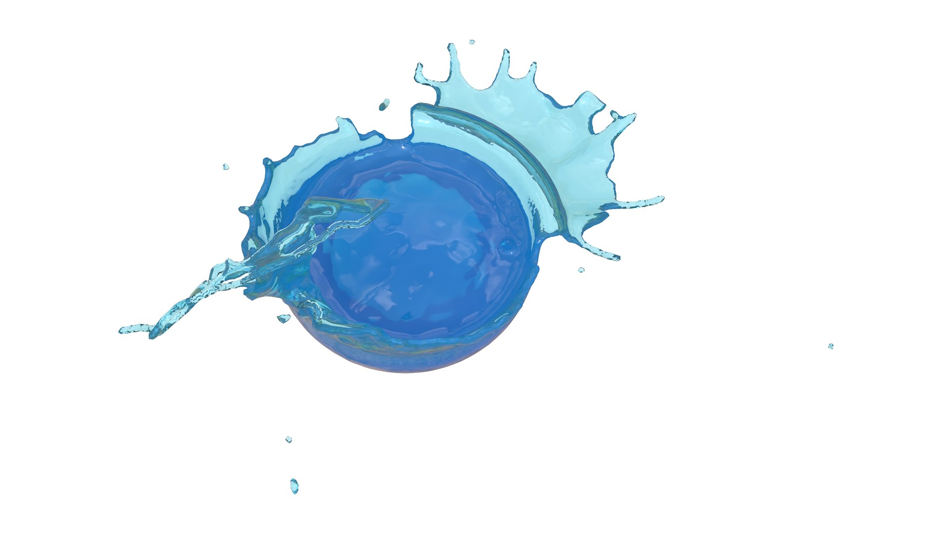 3D Model Splash Collection Pack 11 - TurboSquid 2369386