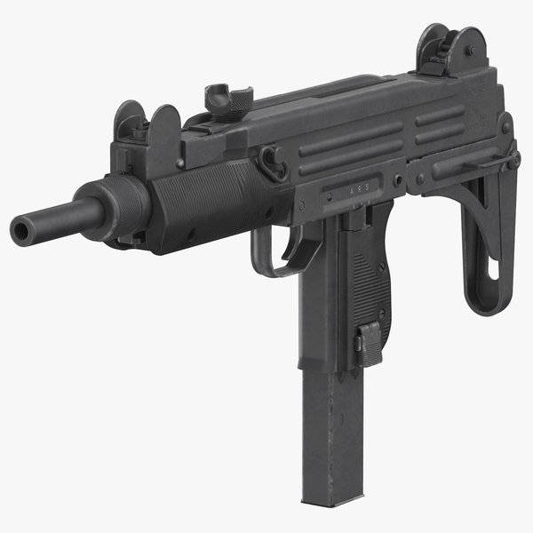 短機関銃UZI SMG3Dモデル - TurboSquid 1370531