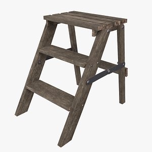 Wooden Step Ladder