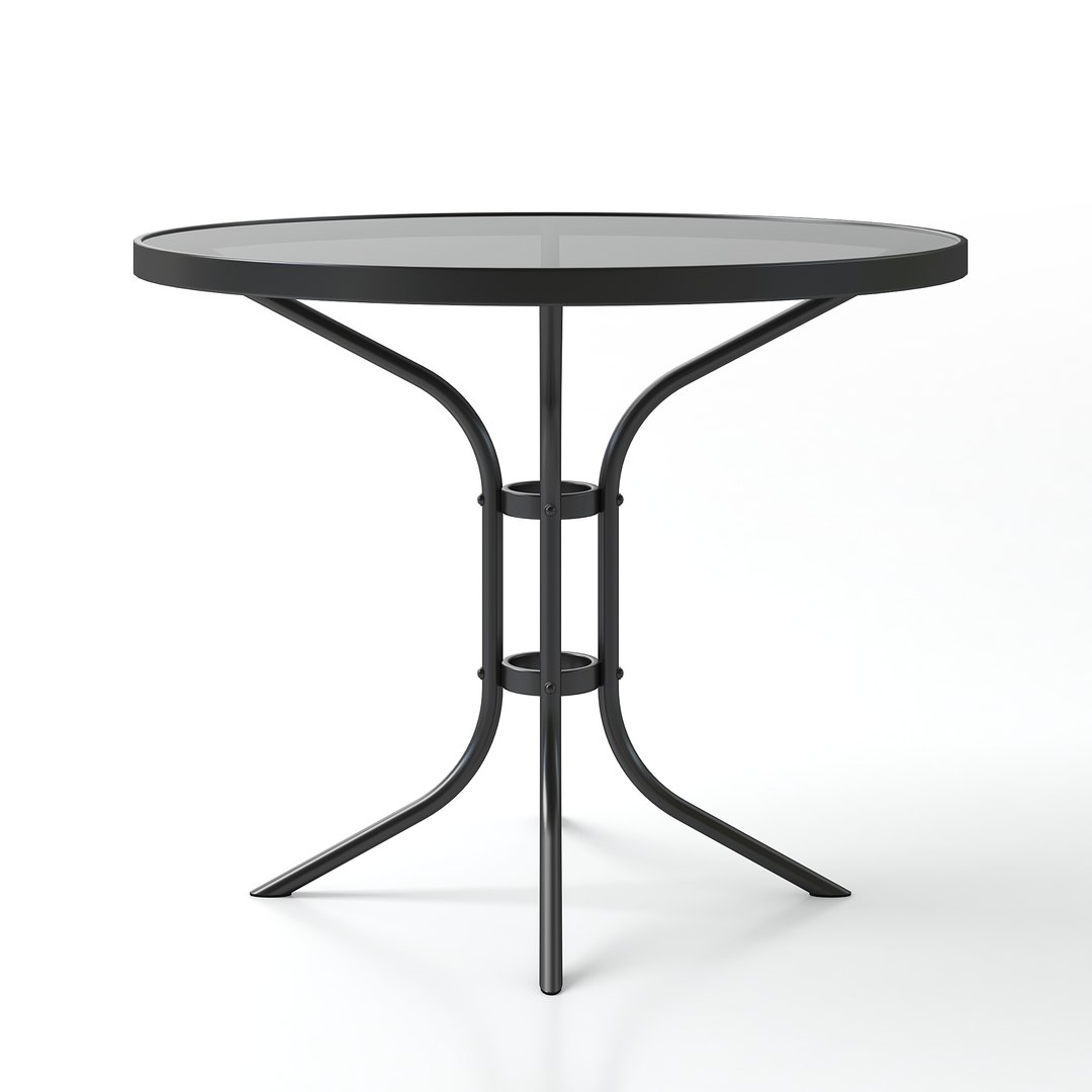 3D Garden Metal Table - TurboSquid 1738126