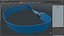 Collar Pet Blue