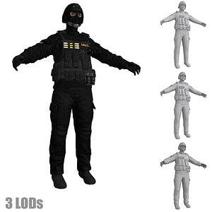 SWAT 1 LODs