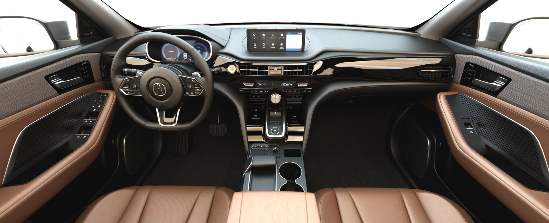 Acura MDX 2022 Opening doors and trunk 3D TurboSquid 1749135