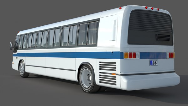 modelo 3d GMC RTS Bus1981 Model year - TurboSquid 1951921