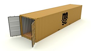 shipping container fbx