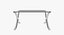 Knoll 레드 가죽 바르셀로나 컴플리트 세트