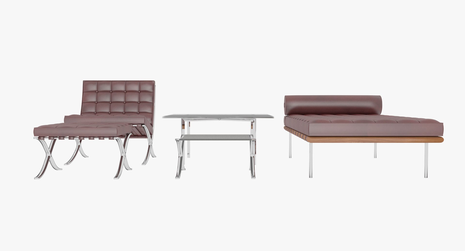 3D Knoll Red Leather Barcelona Complete Set model https://p.turbosquid.com/ts-thumb/3Y/PWk6jA/NB/barcelonaset2304/jpg/1623015733/1920x1080/fit_q87/345519f8a73c81d0b194b4afc5ae9e51084187ce/barcelonaset2304.jpg