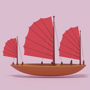 Asian Junk Ship