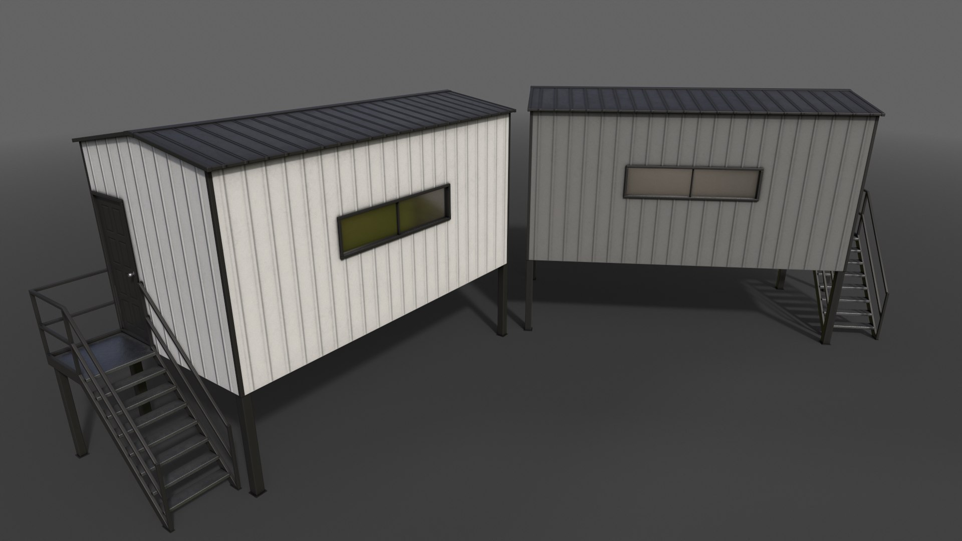 PBR Shed House B 20ft V5 model https://p.turbosquid.com/ts-thumb/3Y/RMOzwX/ML/2_04/png/1699791407/1920x1080/fit_q87/dbb7020dfbe6c0b9b98b150dd84712de10d3a03c/2_04.jpg