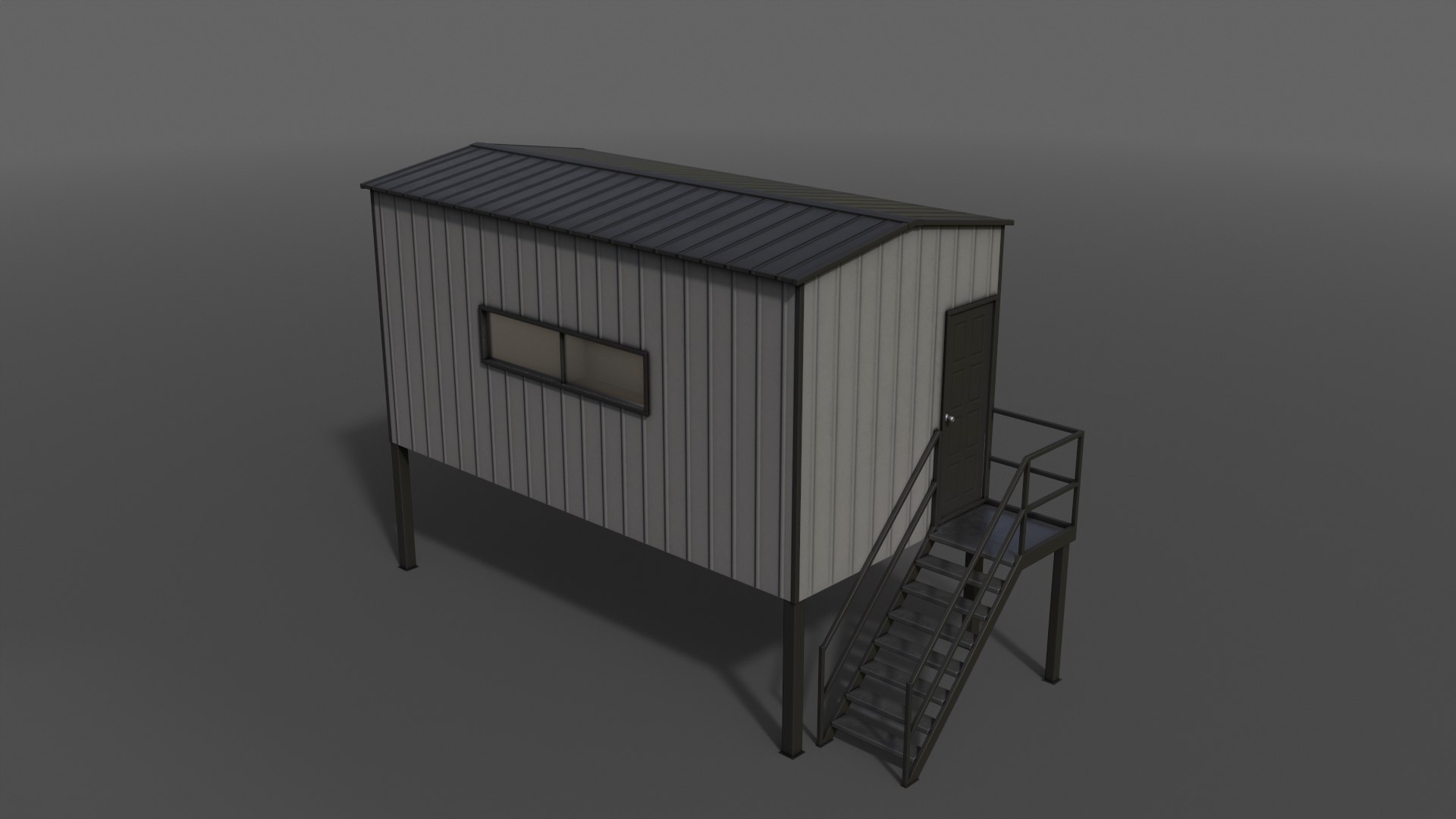 PBR Shed House B 20ft V5 model https://p.turbosquid.com/ts-thumb/3Y/RMOzwX/nv/1_0/png/1699791405/1920x1080/fit_q87/5451e6ee1574b2d9233c45796b9b68563bcb2543/1_0.jpg