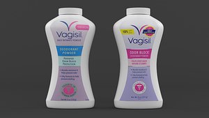 Vagisil Deodorant Powder 3D model