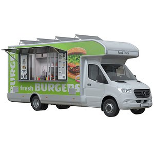 3D Food Truck Sprinter