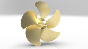 NURBS 5 BLADE PROPELLER OF AZIPOD