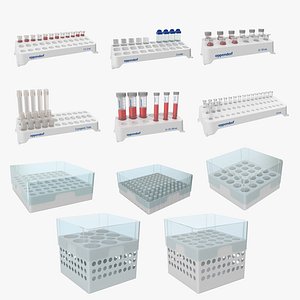 3D eppendorf storage boxes tube