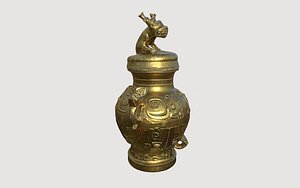 Ancient Gold vase