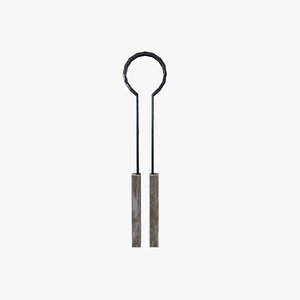 3D model Medieval Curling Iron