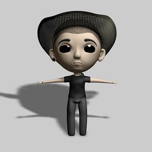 3ds max character dolls