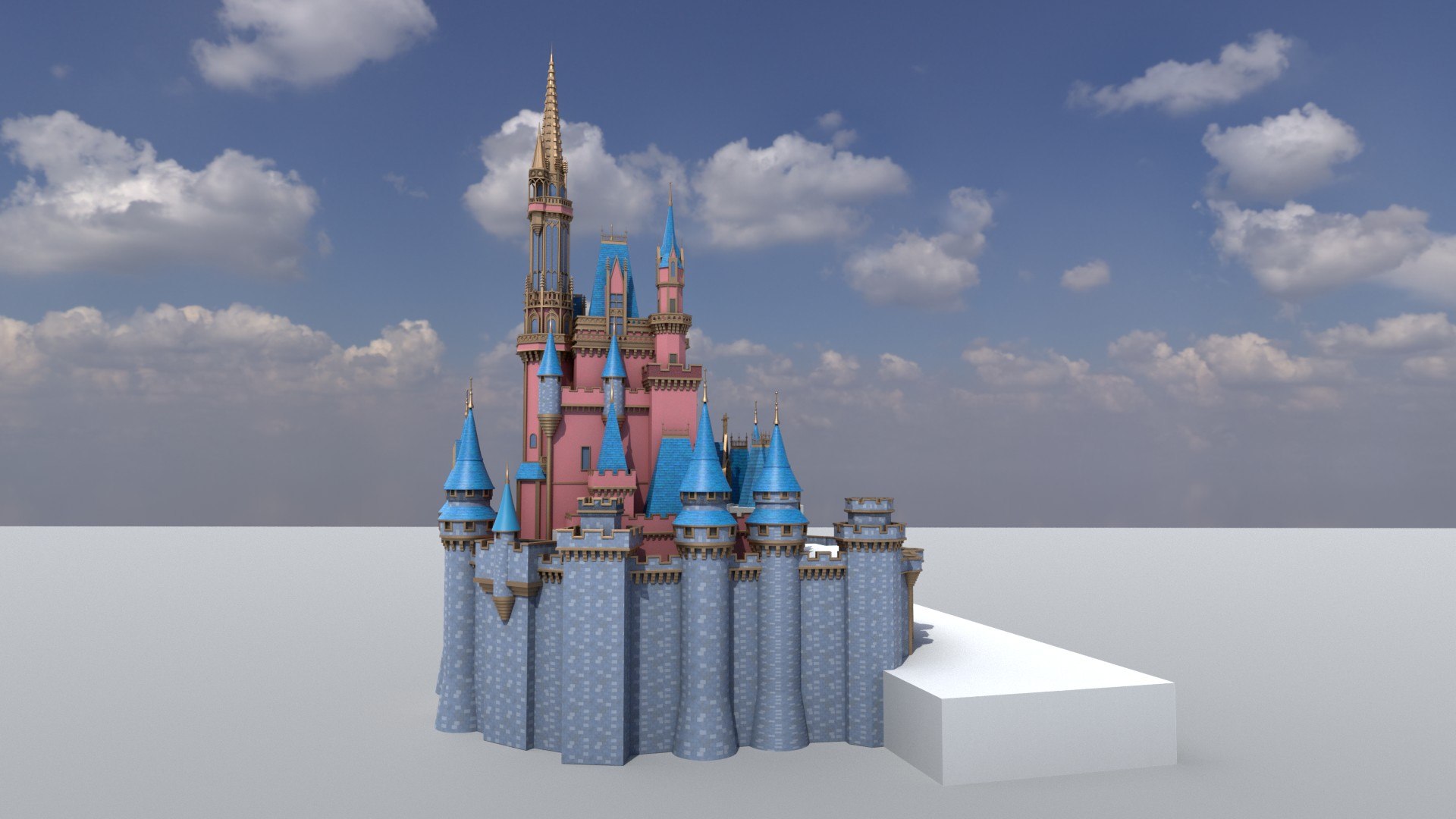 Disneyland Model - Turbosquid 2085212