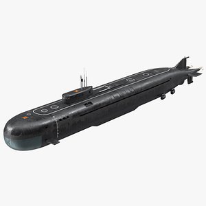 3D model Russian Submarine Belgorod K-329 OSCAR II