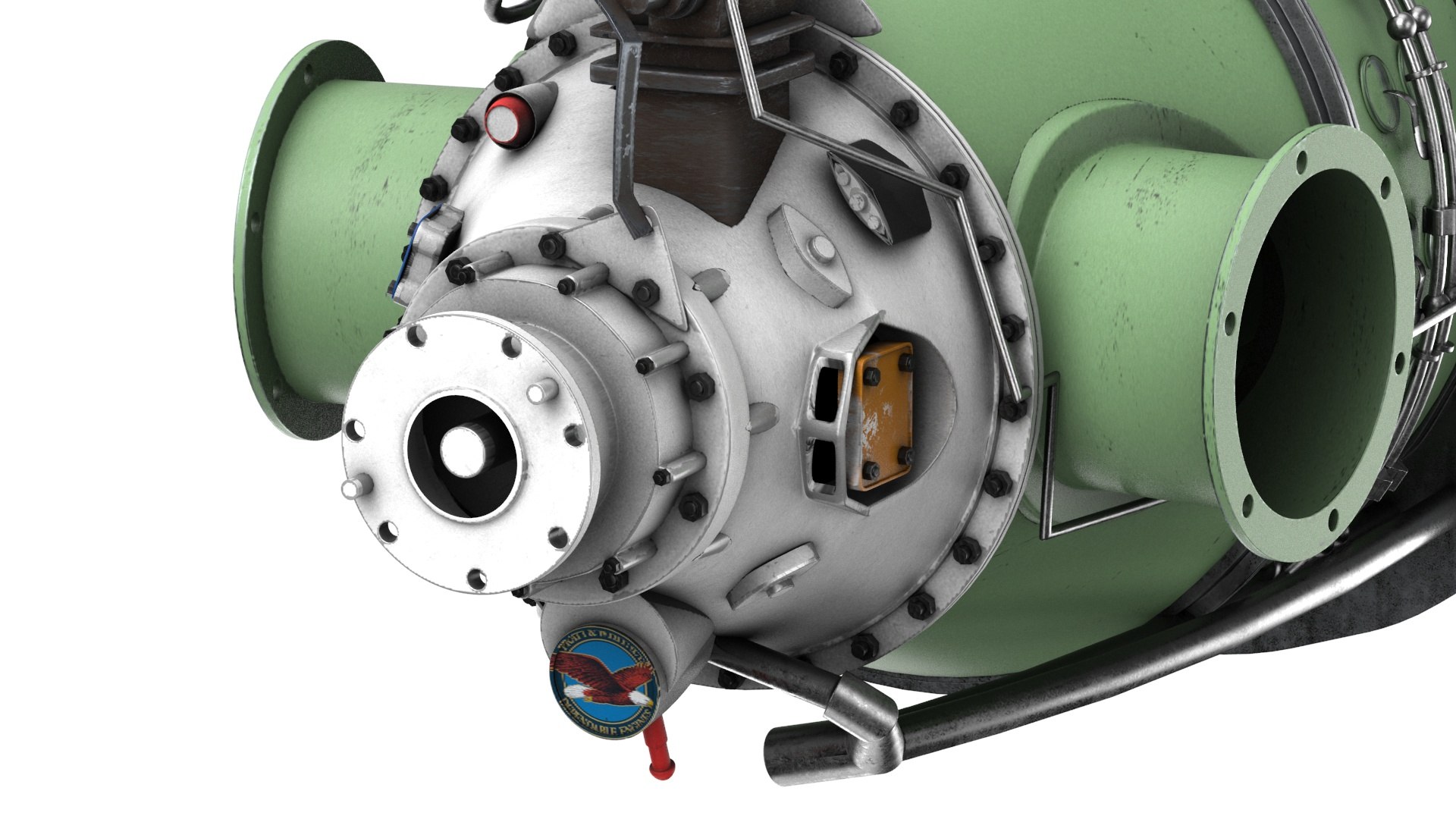 Turboprop Aircraft Engine Pratt and Whitney Canada PT6 model https://p.turbosquid.com/ts-thumb/3Y/rd0BcU/ZT/turbog16/jpg/1733296409/1920x1080/fit_q87/50d8da2f7dd6b0885fccfcb3a71f1884ab433b57/turbog16.jpg