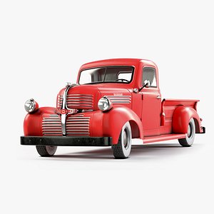 3D 1947 dodge pickup